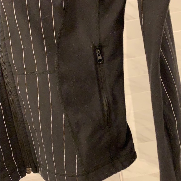 Lululemon striped zip up - Picture 3 of 5